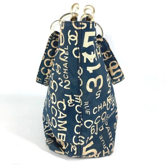 CHANEL By The Sea Line logo Shoulder Bag with Mobile Pouch Tote Bag - Picture 14 of 16